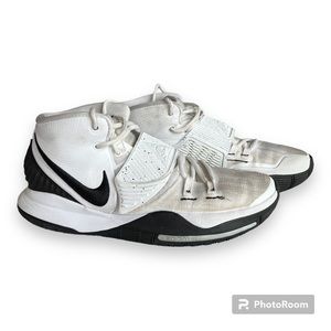 Nike Kyrie 6 "Oreo" BQ4630-100 Basketball Shoes Men's 8‎